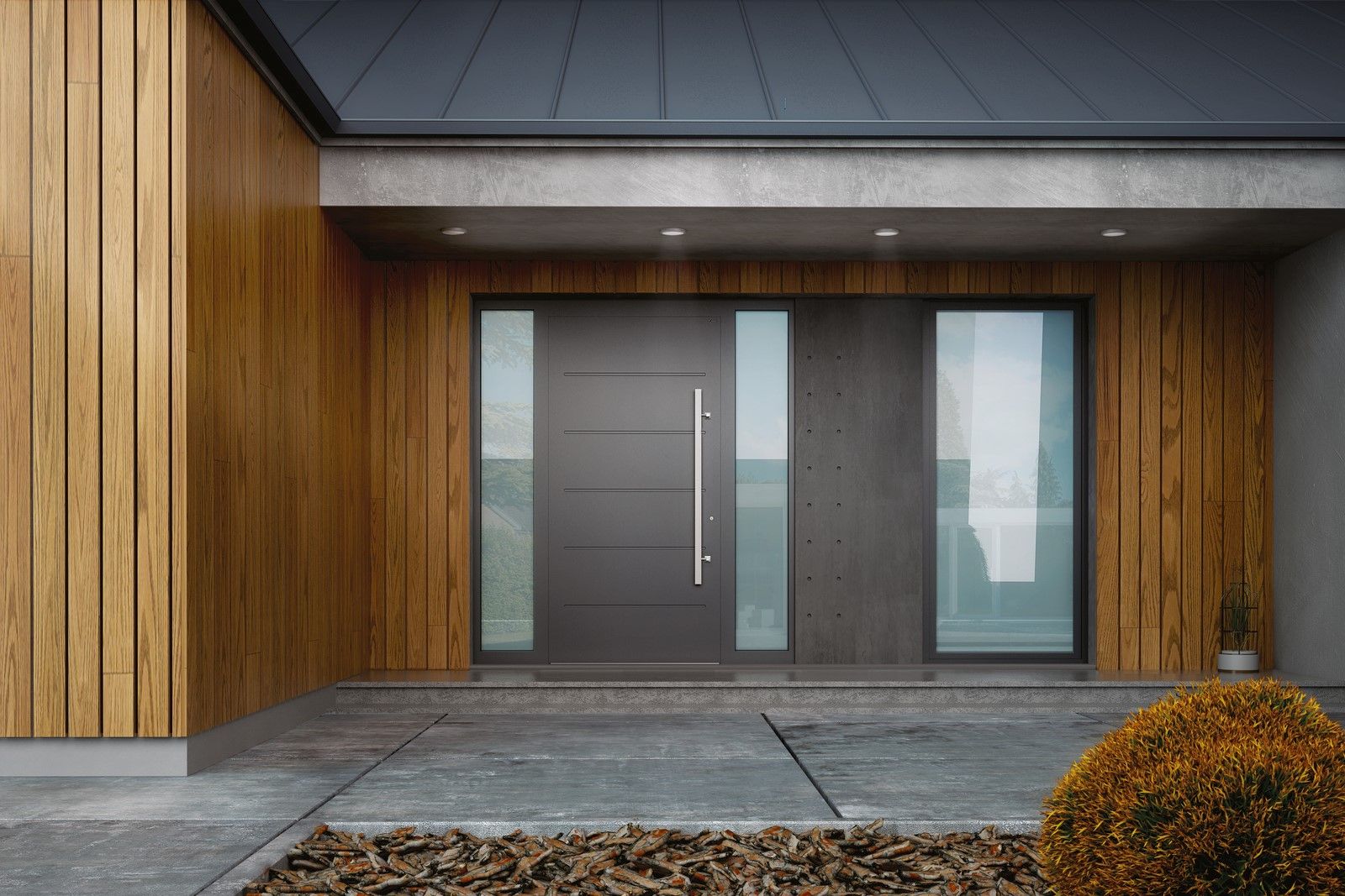 CREO 313 door with sidelights