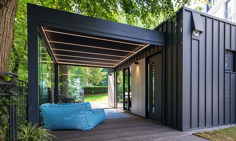 Garden pergola