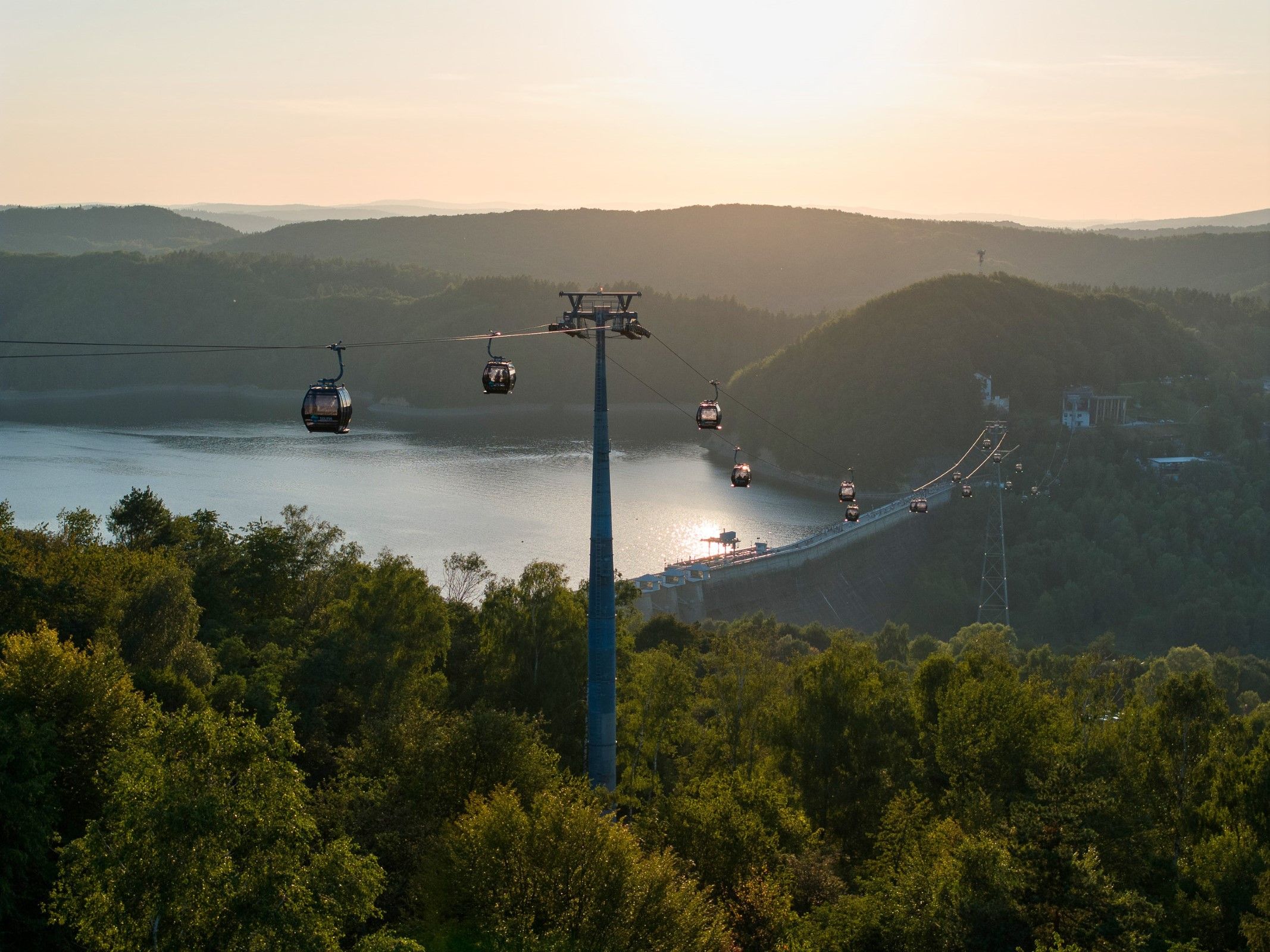 A mountain panorama with WIŚNIOWSKI products