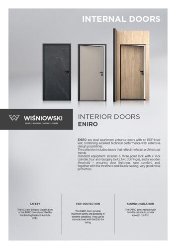 Interior doors ENIRO