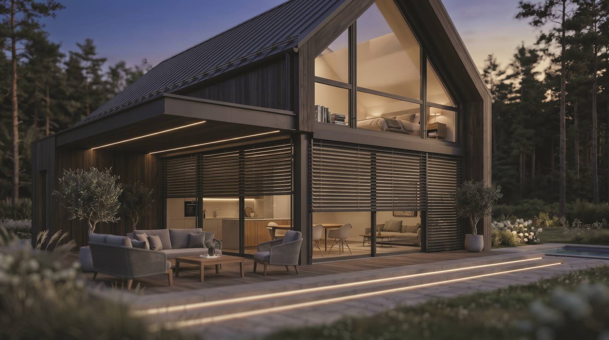 LumiControl façade blinds — full control over light and comfort