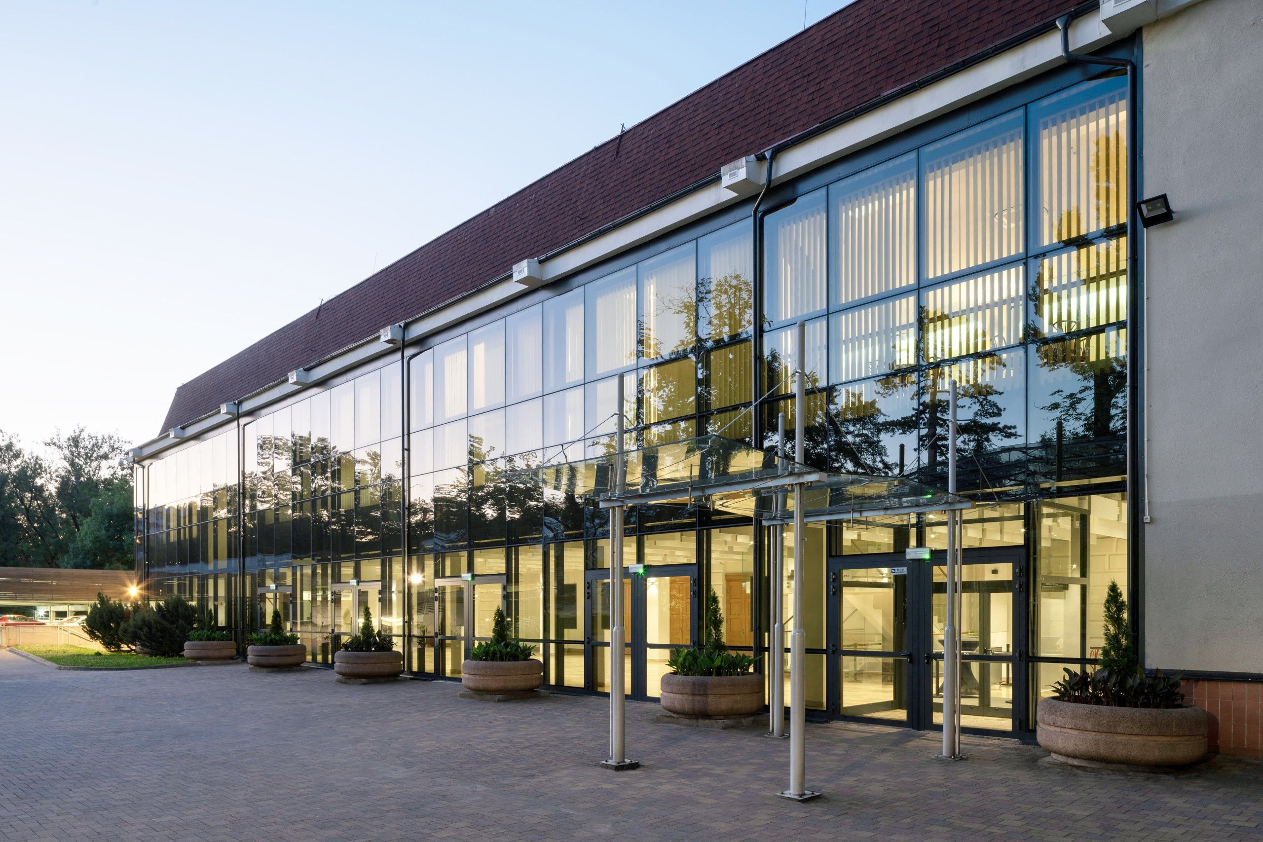 Glass harmonies: windows at the Bielsko Cultural Centre