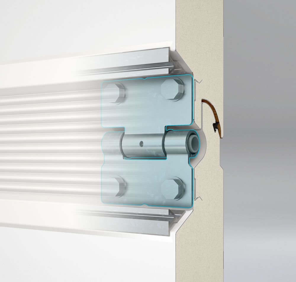 Quiet concealed hinges