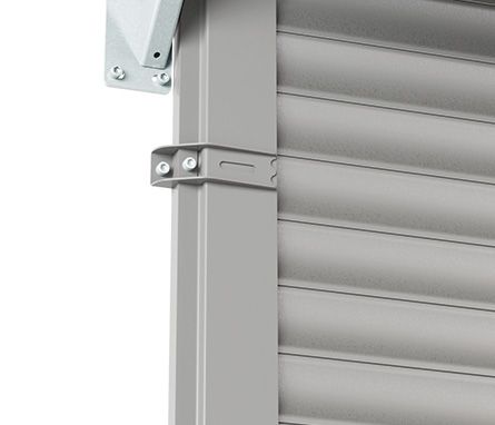Grips reinforcing door tracks
