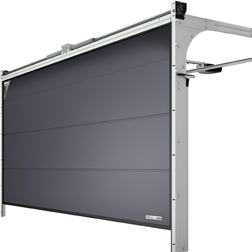 Sectional garage doors